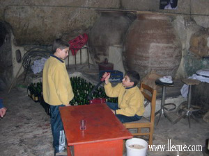 Preparando el embotellado